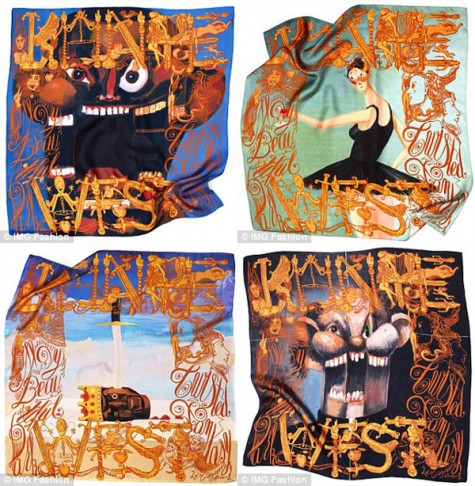 Kanye scarves