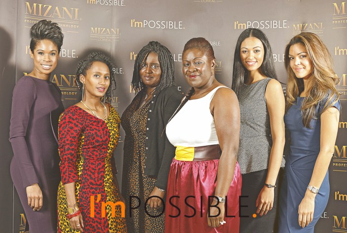 (L-R) Louise Powell, Hannah Pool, Foluke Akinlose MBE, Simone Bresi-Ando, Rachel Ritfeld and Rachel Springate