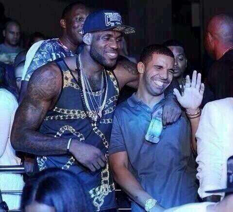 Lebron James and Drake