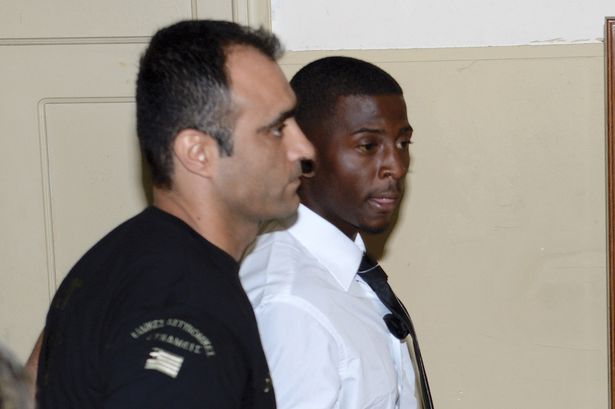 Myles-Litchmore-Dunbar in court yesterday