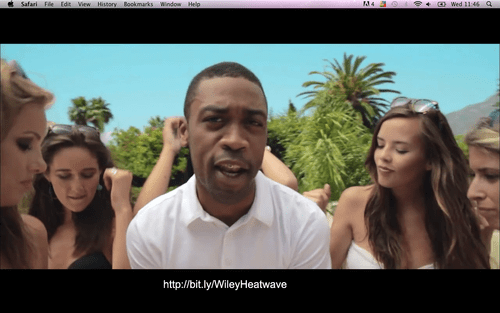 Wiley's heatwave music video