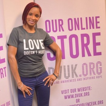 Domestic Violence UK ambassador Jenni Steele.