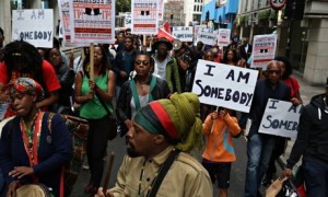 Exhibit B protesters