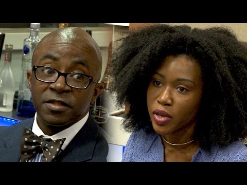 Alfred Edmond Jr. and Sirita Wright from Black Enterprise Magazine 