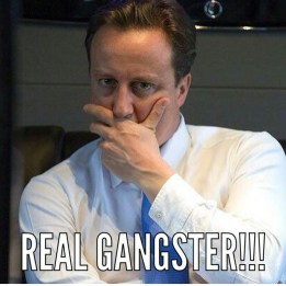 Back in power: Prime Minister David Cameron