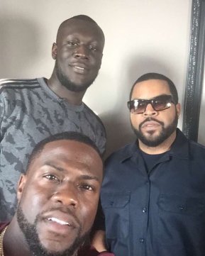 Stormzy, Ice Cube and Kevin Hart