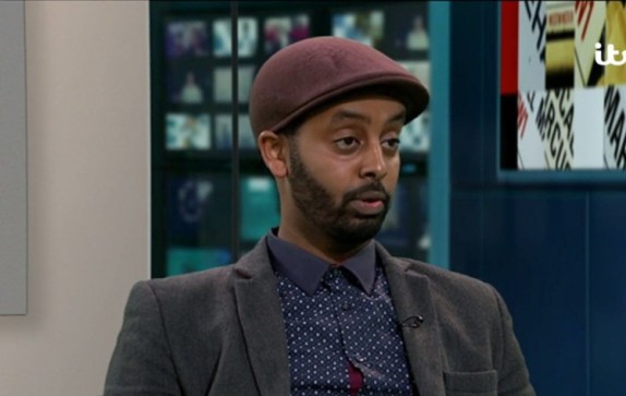 Meghary Yemane-Tedfagiorgis was removed from the plane (Picture: ITV)